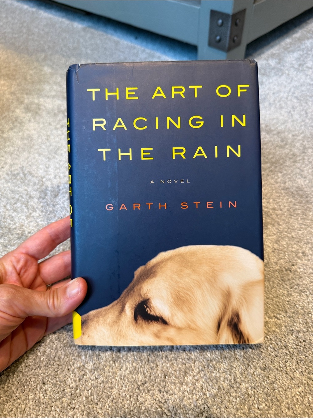 The Art of Racing in the Rain Hardcover Book by Garth Stein